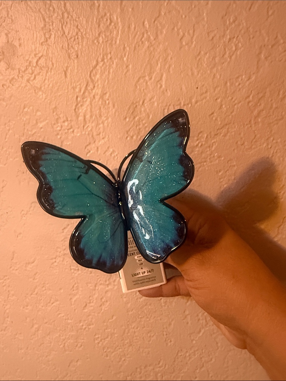 White Barn/ Bath and Body works Blue Butterfly Wallflower plug
